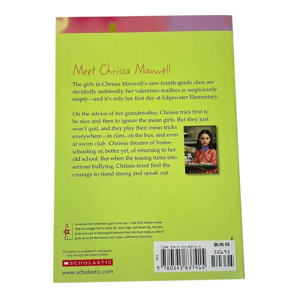 American Girl Chrissa Meet Book 7.5